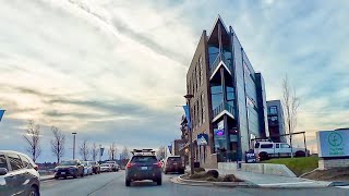 ASMR Driving, Downtown Spokane, WA, Kendall Yards 12/28/24