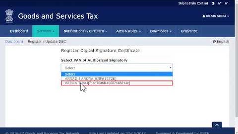 GSTN Official Guide to Successfully Update DSC on the GST Portal