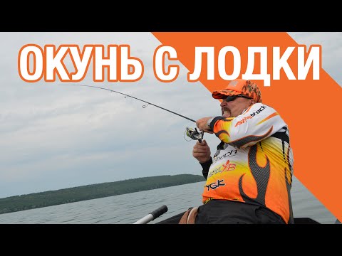Окунь с лодки | Как найти стайного окуня? | Окуневый котел