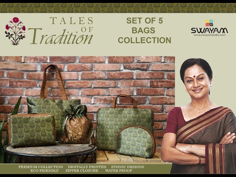Tales of Tradition | Set of 5 Bags | Ethnic Design | Swayam