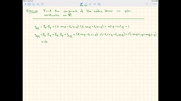 SH2372 (5X): Metric components in polar coordinates