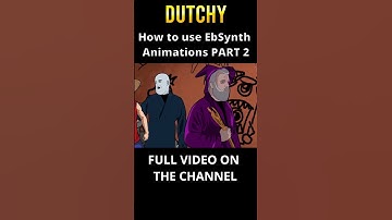 PART 2 How to best Animate easy and fast with EbSynth animation for beginners #animation #ebsynth