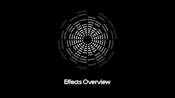 Blackout Tutorials 10: Effects Overview