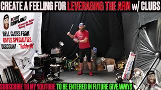 Feel The Arm Being "Leveraged" By Using Clubs | Arm Action Drill Progressions