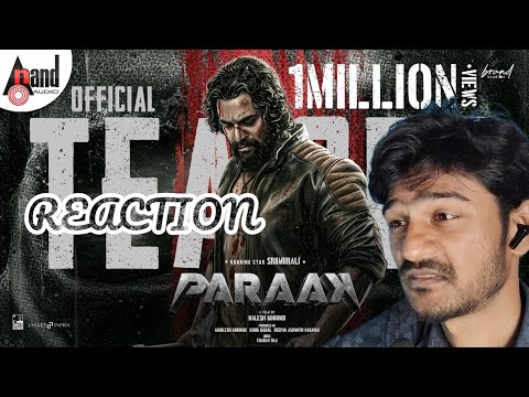 PARAAK | Official Kannada Teaser Reaction 🔥|SRIIMURALI | HALESH KOGUNDI | CHARAN RAJ | BRAND STUDIOS