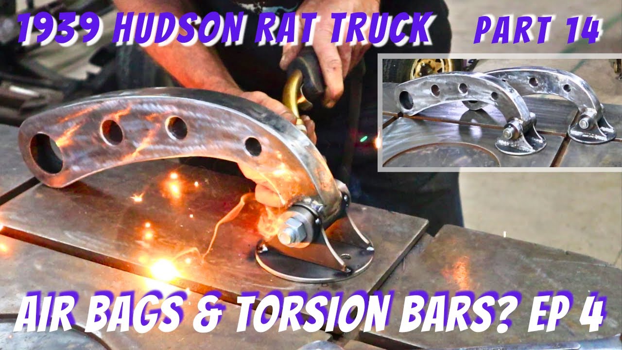 Странная система подвески с подушками безопасности, эпизод 4 - 1939 Hudson Rat Rod, часть 14