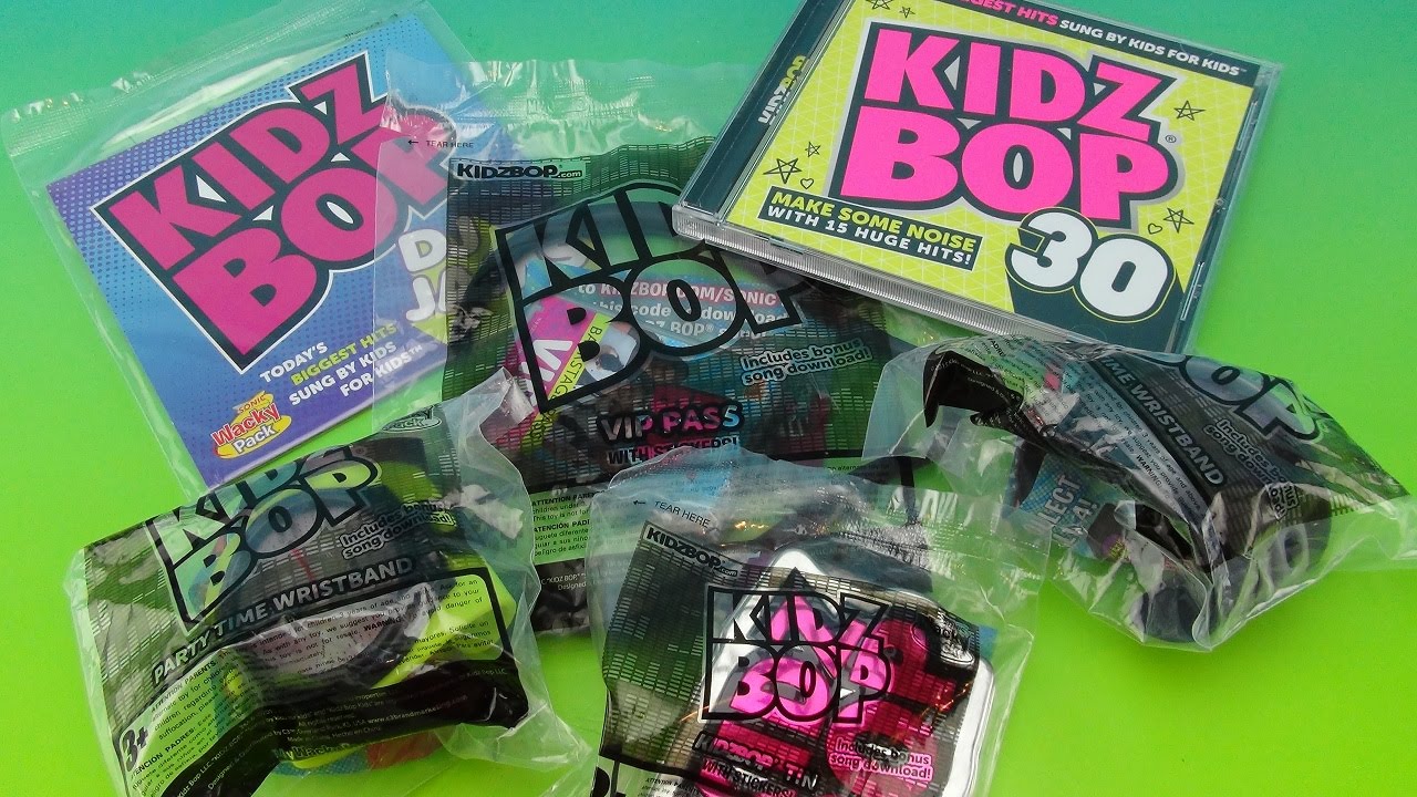 KIDZ BOP 30 SONIC WACKY PACK KID'S MEAL 