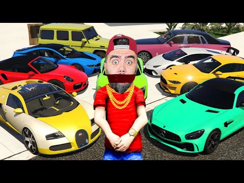 GTA 5 GERÇEK HAYAT ! BÜTÜN LÜKS ARABALARI ALDIM ! PARA BENDE ! #07