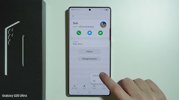 Samsung Galaxy S25 Ultra: Contacten delen (contactgegevens verzenden of QR-code van contact delen)