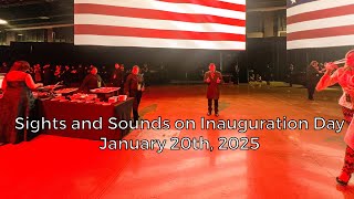 Sights and Sounds on Inauguration Day