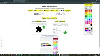 CS50x Final Project: 1 click text marker chrome extension