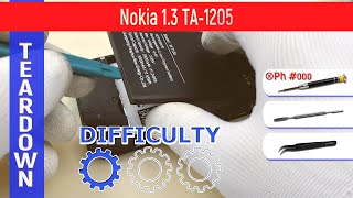 Nokia 1.3 Ta-1205 📱 Teardown Take Apart Tutorial