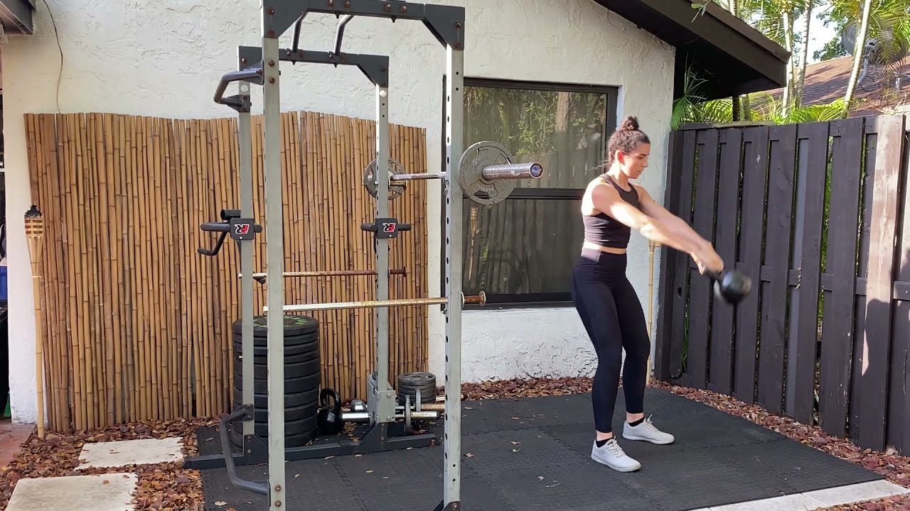How to Do Russian Kettlebell Swings YouTube