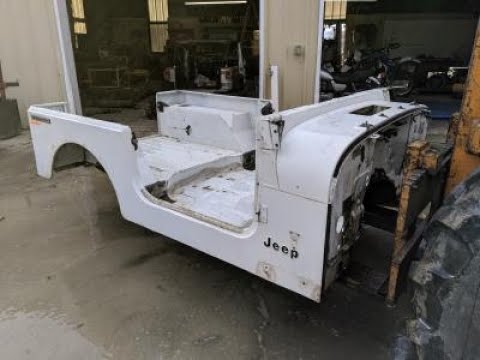 1987-1995 Jeep Wrangler YJ Tub / Body White Grade A - YouTube