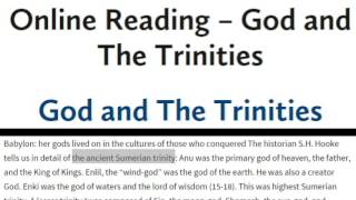 A Sumerian or Babylonian Trinity?