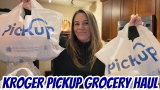 KROGER PICKUP GROCERY HAUL