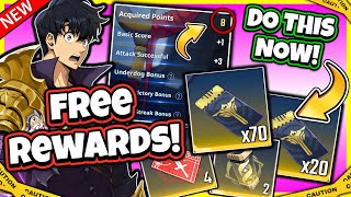 Omg Do This 90 Free Summons & More Pvp Bonus Points Guide New Best Team Solo Leveling Arise