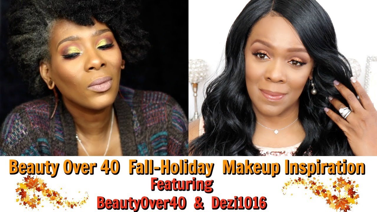 Gorgeous Fall Holiday Makeup Colab with BeautyOver40 & Dezi1016