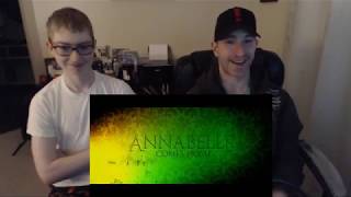 ANNABELLE Comes Home Official Trailer REACTION
JEEM Team checks out the next horror movie in the Conjuring universe.
ORIGINAL VIDEO: https://www.youtube.com/watch?v=bCxm7cTpBAs
Now a few words from my son: bluh bluh bluh bluh bye.
Twitch Channel: https://www.twitch.tv/jeemteam
Instagram: https://www.instagram.com/jeem_team
Twitter: http://twitter.com/JEETV6
ABOUT: JEETV is a Family bringing you entertainment content from J, his 2 sons and once in a while a surprise visit from the Mom aka JEEM Team. Weekly gaming videos from kid friendly games, unboxing, movie reactions/reviews, and some science/experiment type videos. If you like what you see hit that subscribe button for weekly craziness from a Dad and his two sons. ANNABELLE Comes Home Official Trailer REACTION