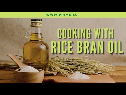 Cooking with Rice Bran Oil by Rice Field