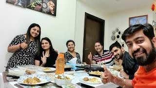 Dinner Party With Friends  Made Yummy Fish Starter  ... Kitchen Ke Kuch Naye Mehman