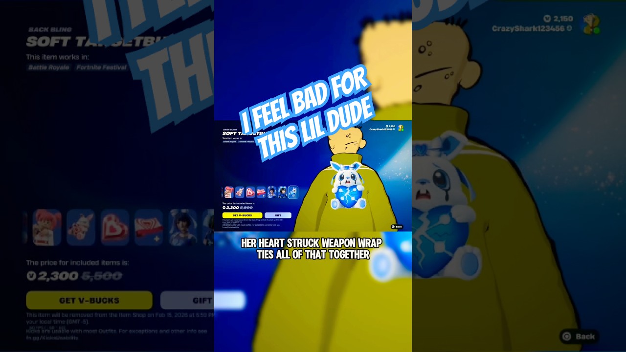 Самый счастливый и самый грустный набор Fortnite за всю историю! 