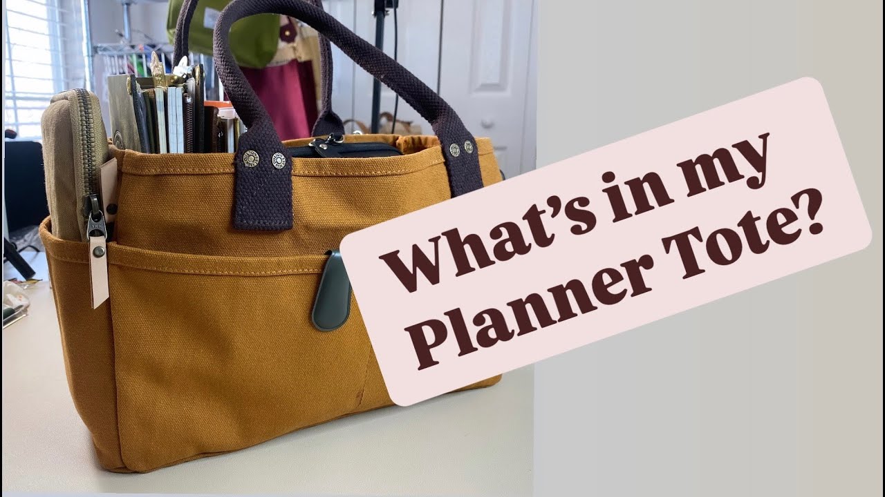 What’s in My Planner Tote / My Dulton Tote Bag