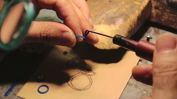 Designing A wax Center Stone Bezel Ring Jewelry From Scratch!  (Part 1)