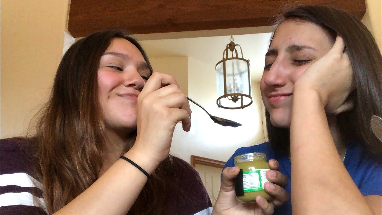 👼🏼baby food challenge (she almost puked)😂 YouTube