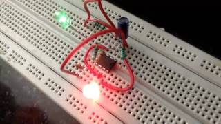 Flashing/Blinking LED Circuit using 555 timer