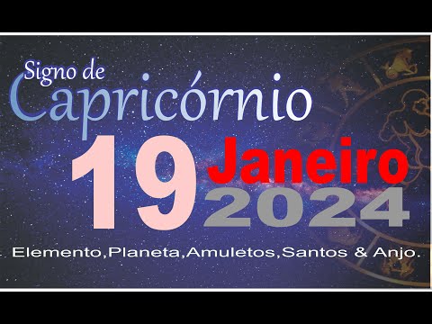 Nascidos 19 de Janeiro - Signo de Capricórnio