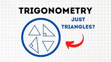 Is Trigonometry just triangles?