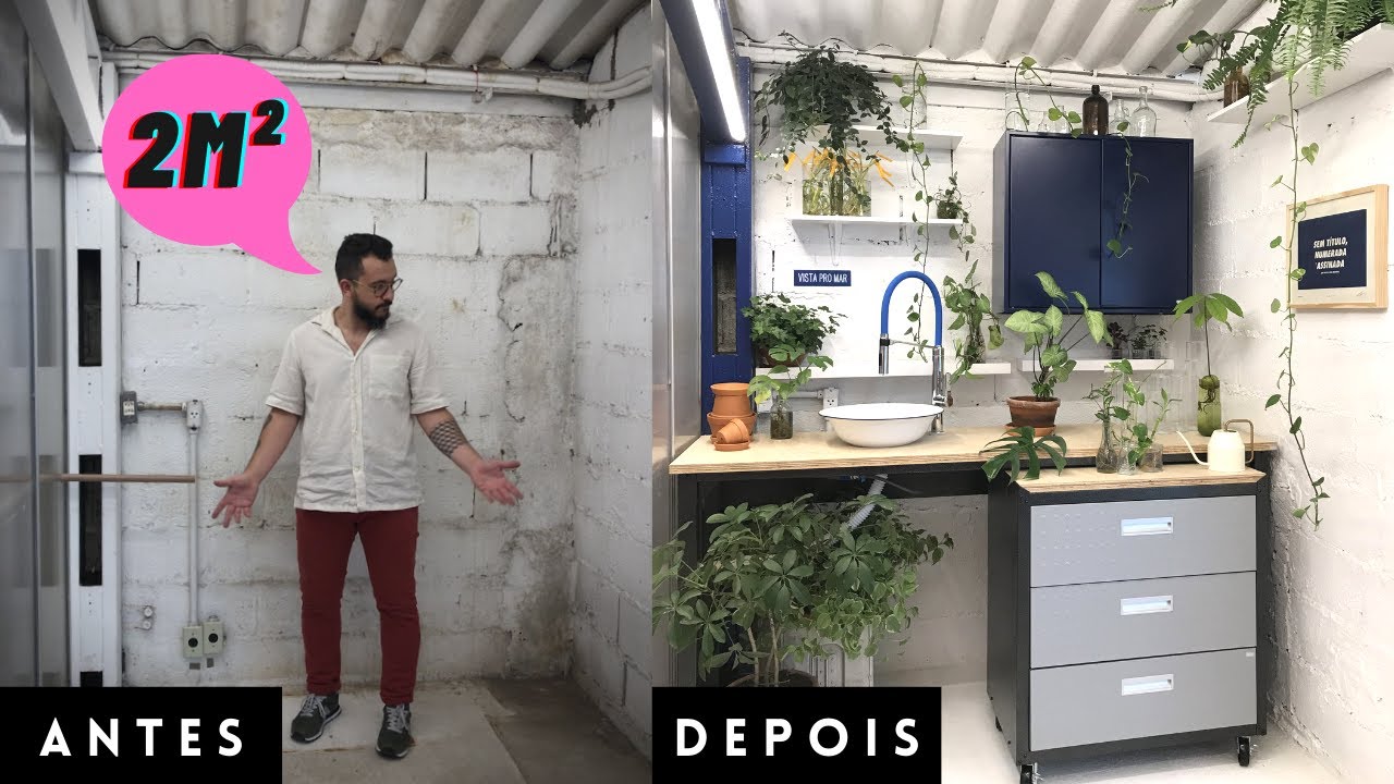 ANTES & DEPOIS | CANTINHO MINÚSCULO TIPO QUARTO DA BAGUNÇA