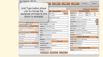 REZEXPERT - FAQ - Changing the Assigned Unit type of a Booking