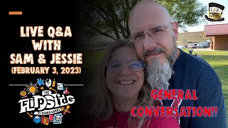 LIVE Q&A with Sam & Jessie: General Conversation (February 3, 2024)