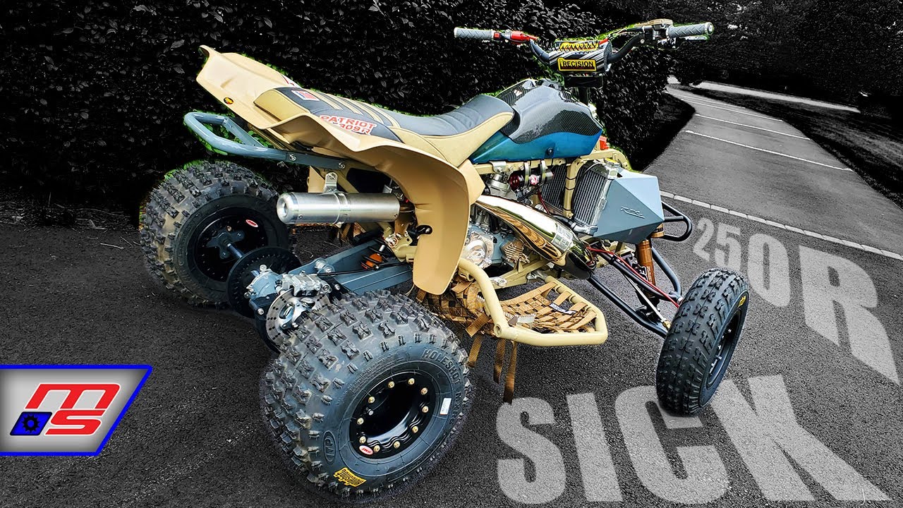 Holy S**T it's almost done!!! Motor Install!!! Sick 250R