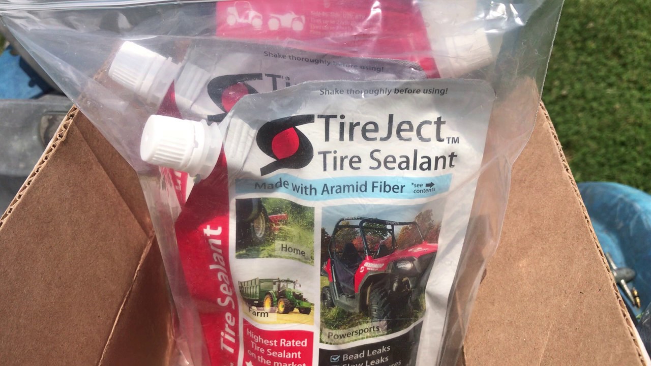 TireJect installation on ATV tires. First tire YouTube