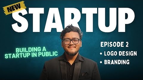 Design a logo with me | Building my new startup in public  #buildinpublic #startupindia
