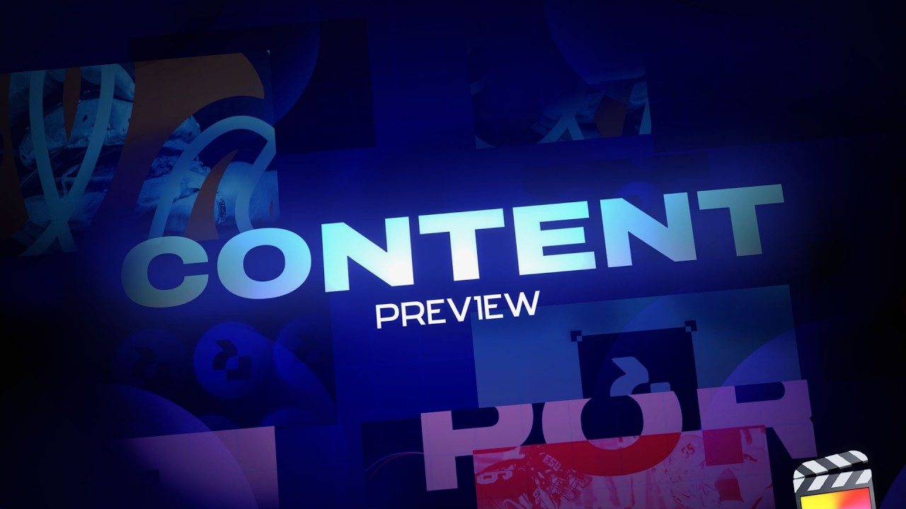 Content Preview of Logo Intros for Final Cut Pro