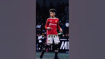 Cristiano Ronaldo Junior Evolution over the years 💫⚽ #shorts #football #ronaldo