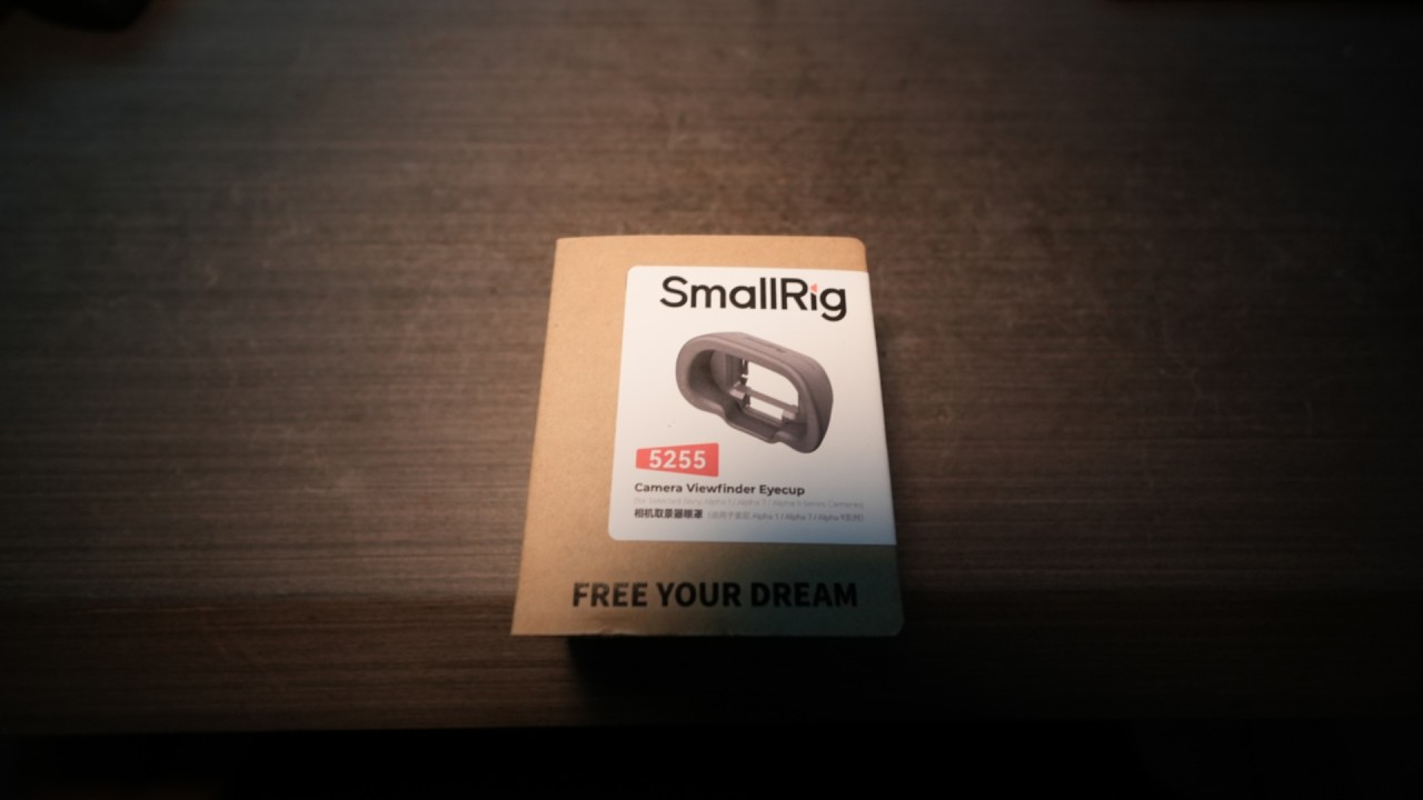 Smallrig 5255 Eyecup for Sony A Series EVF Unboxing