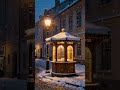 Snowy Night Café Ambience with Soft Piano for Relaxing & Sleep#music