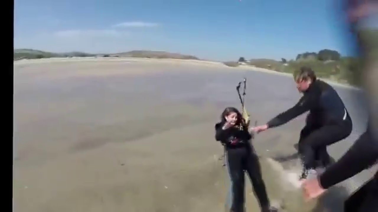 Go Go Power Kite Funny Kiting Accident YouTube