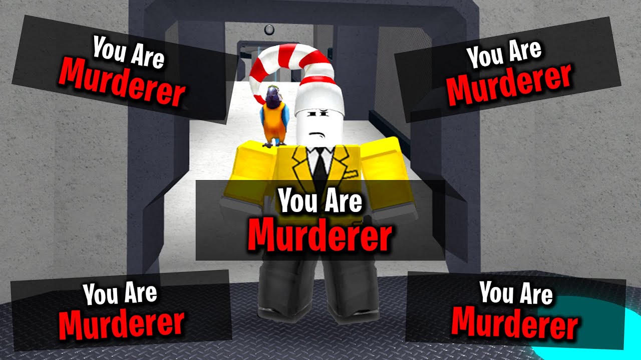 ROBLOX MURDER MYSTERY 2 HACKING THE MURDERER 