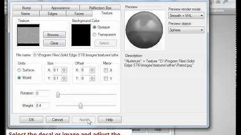 Solid Edge Video Quick Tip #036 Sheetmetal