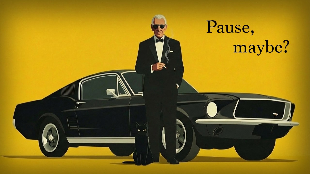 Smoke before driving./ Retro Jazz