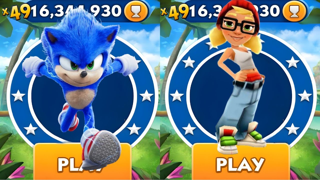 Sonic Dash - Sonic vs Tricky vs All Bosses Zazz Eggman - All Characters ...