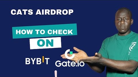 "How to Check Your Cats Airdrop Credited to Bybit and Gate!"