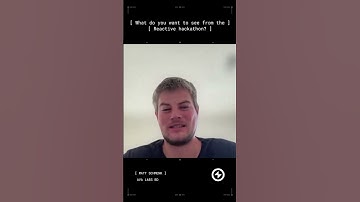 What does Avalanche BD Matt want to see from the Reactive hackathon #hackathon #shorts #web3 #crypto