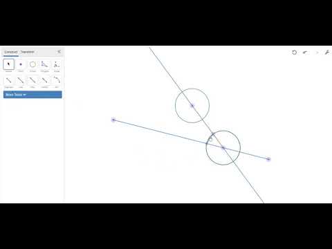 Parallel Line in Desmos